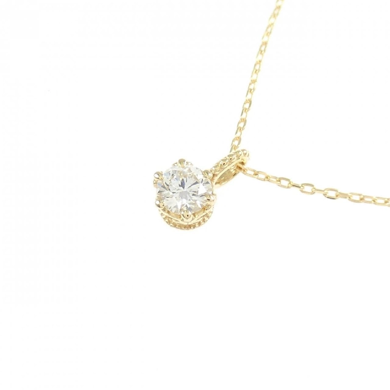 K18YG Dây chuyền kim cương 0.123CT - Hàng hiệu Authentic 859076