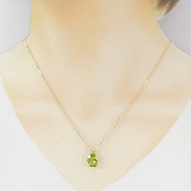 GSTV Peridot Necklace 3.00CT - Hàng hiệu Authentic 840811