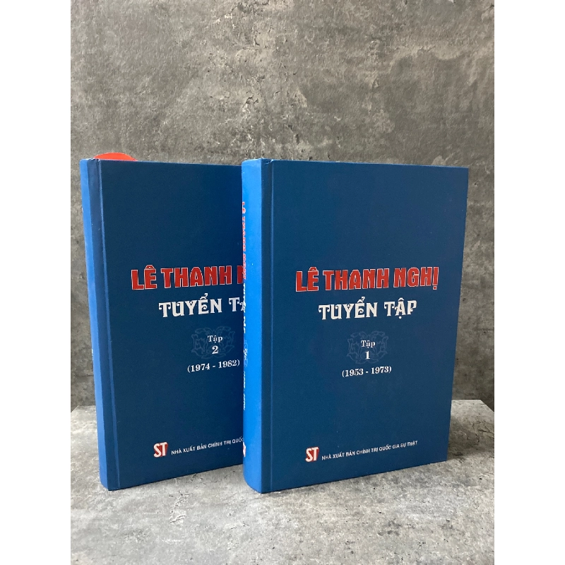 Lê Thanh Nghị tuyển tập (Bộ 2 tập bìa cứng)- Mới 98% 777803