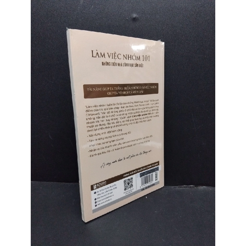 Làm Việc Nhóm 101 mới 100% HCM0107 John C.Maxwell KỸ NĂNG 341815