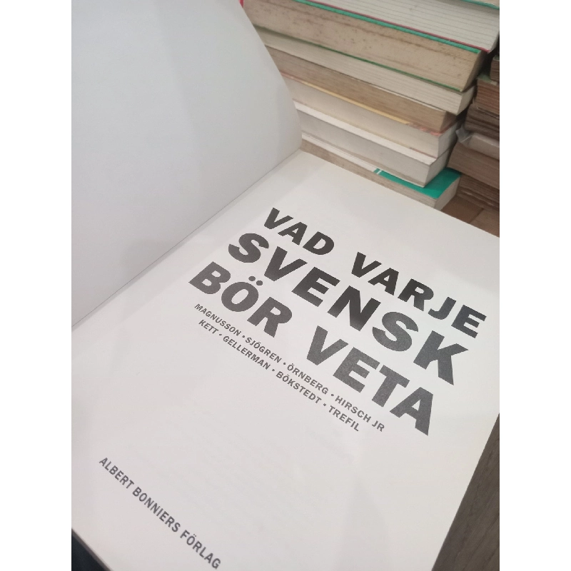 Vad varje svensk bör veta 970782