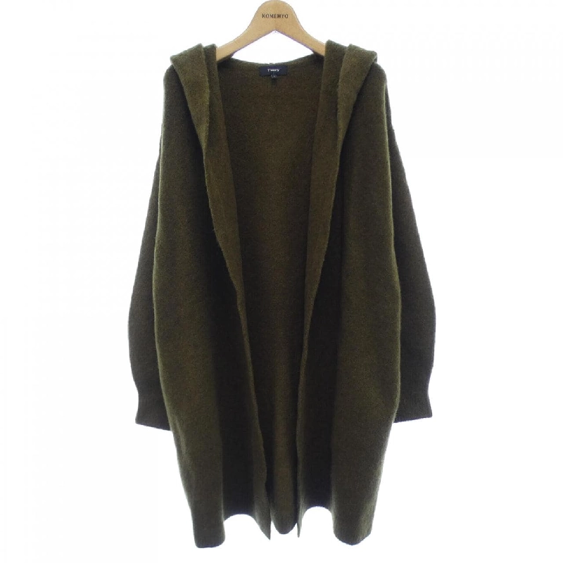 【Mã giảm giá】Áo cardigan dài Theory 643659