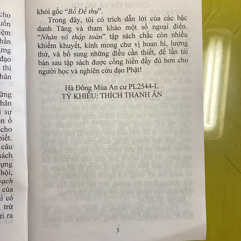 Luận Giải Chính Tín và Mê Tín - Trường Cơ Bản Phật Học Hà Tây 605932