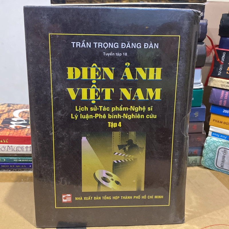 ĐIỆN ẢNH VIỆT NAM, TRẦN TRỌNG ĐĂNG ĐÀN, TRỌN BỘ 4 TẬP, NGUYÊN MÀNG NILON CHƯA SỬ DỤNG 520886