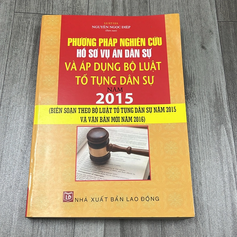 Phương pháp nghiên cứu hồ sơ vụ án dân sự và áp dụng bộ luật tố tụng dân sự 2015. 8b2 545039