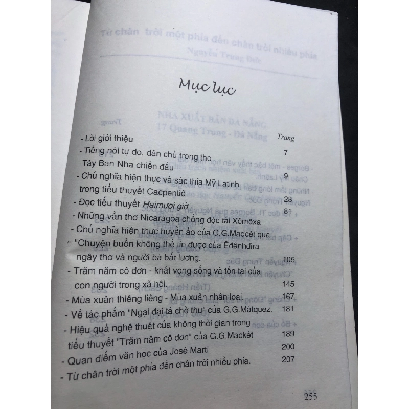 Từ chân trời một phía 2003 mới 70% ố bẩn nhẹ Nguyễn Trung Đức HPB0906 SÁCH VĂN HỌC 915379