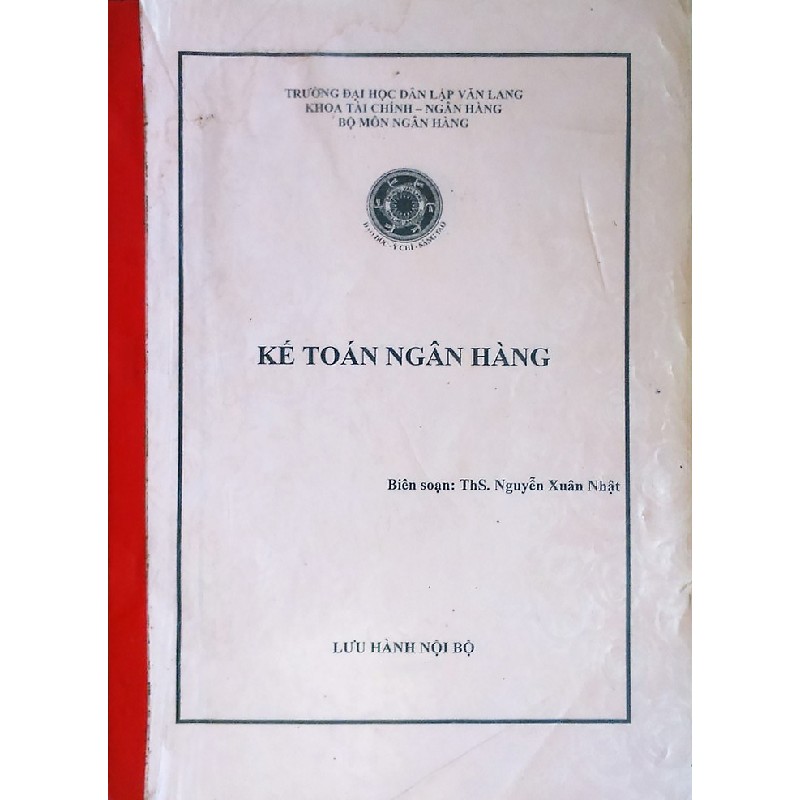 Cuốn photo Giáo trình Kế toán ngân hàng 14351
