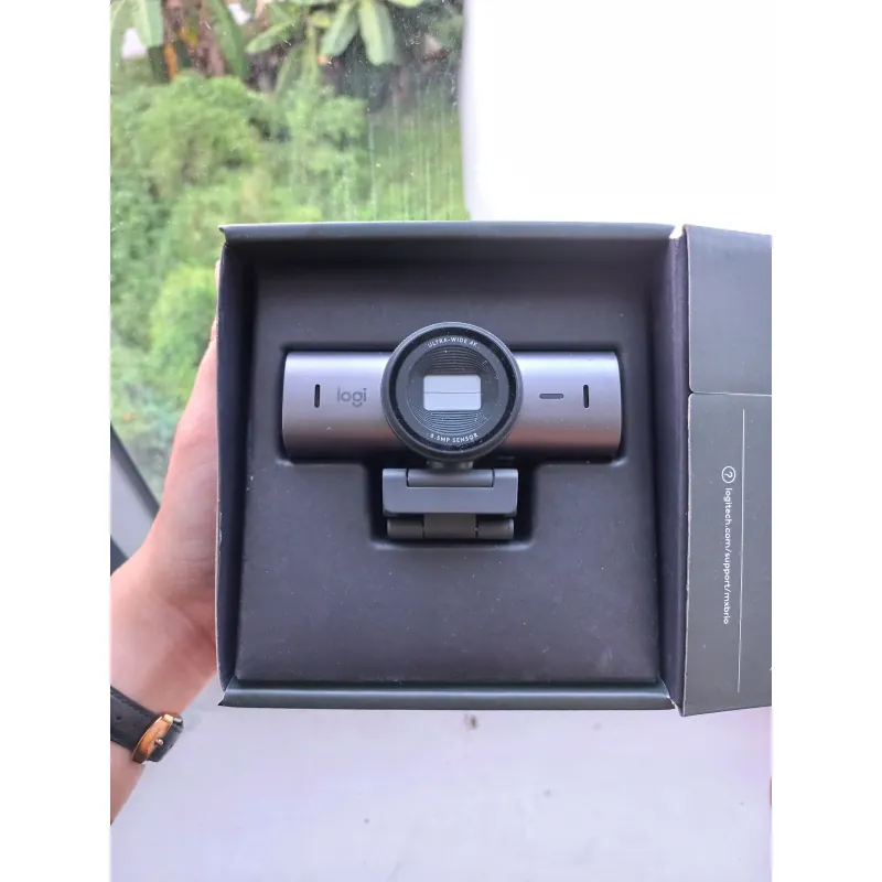 WEBCAM LOGITECH MX BRIO Ultra HD Xám Đen 738744
