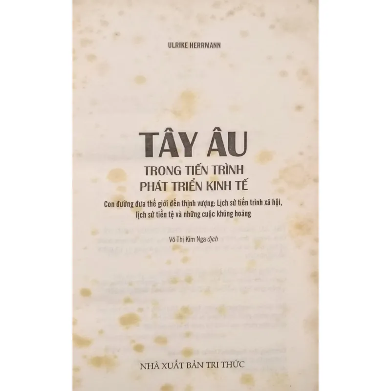 Tây Âu trong tiến trình phát triển kinh tế (Herrmann) 791013