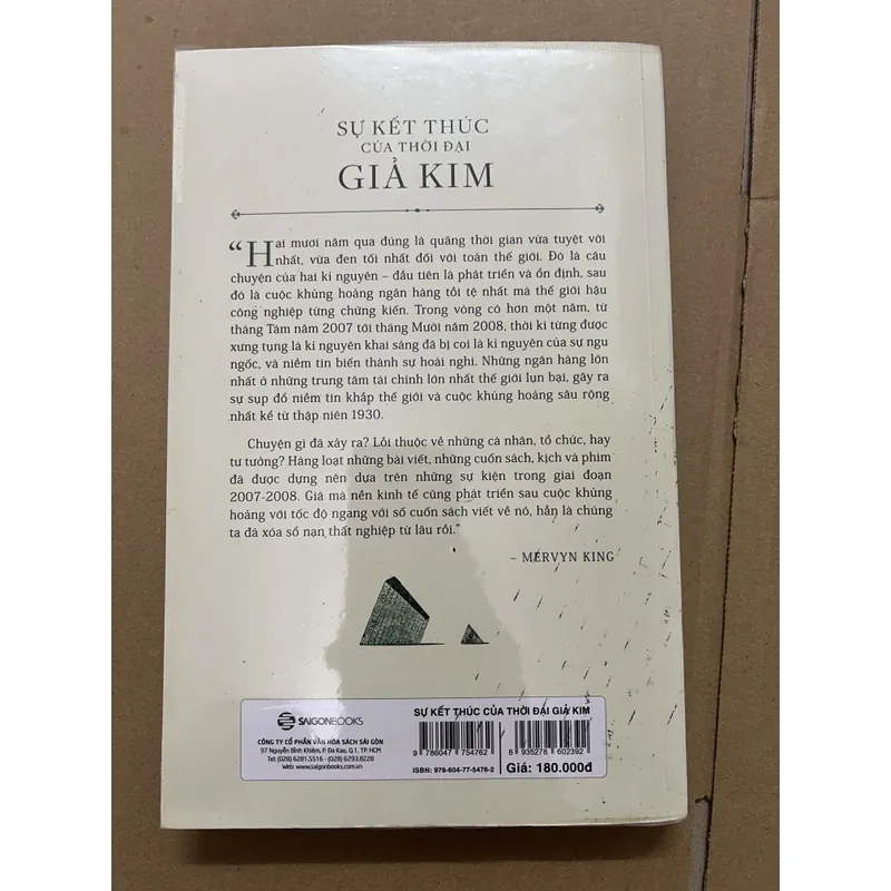 Sự Kết Thúc Của Thời Đại Giả Kim 715495