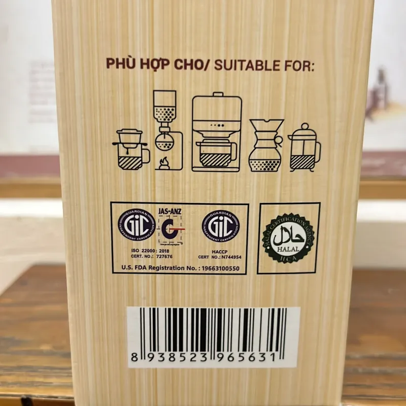 Cà phê High class rang mộc 792505