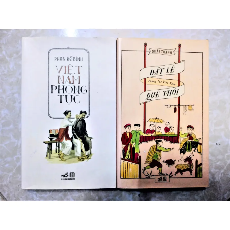 Sách: combo Việt Nam Phong Tục + Đất lề quê thói - TG: Phan Kế Bính, Nhất Thanh 786395