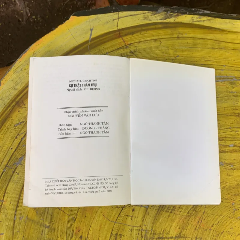 SỰ THẬT TRẦN TRỤI - MICHAEL CRICHTON 752657