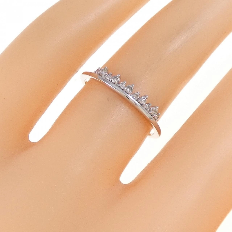 Nhẫn kim cương K18WG 0.10CT 669811