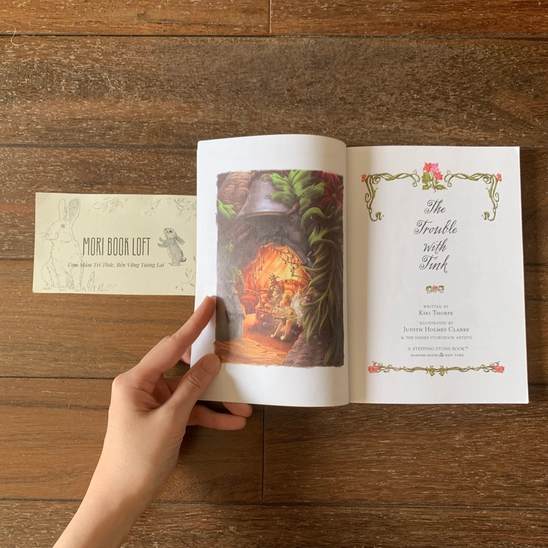 Sách ngoại văn The Trouble with Tink, Used, trình độ A2-B1, minh họa màu 498816