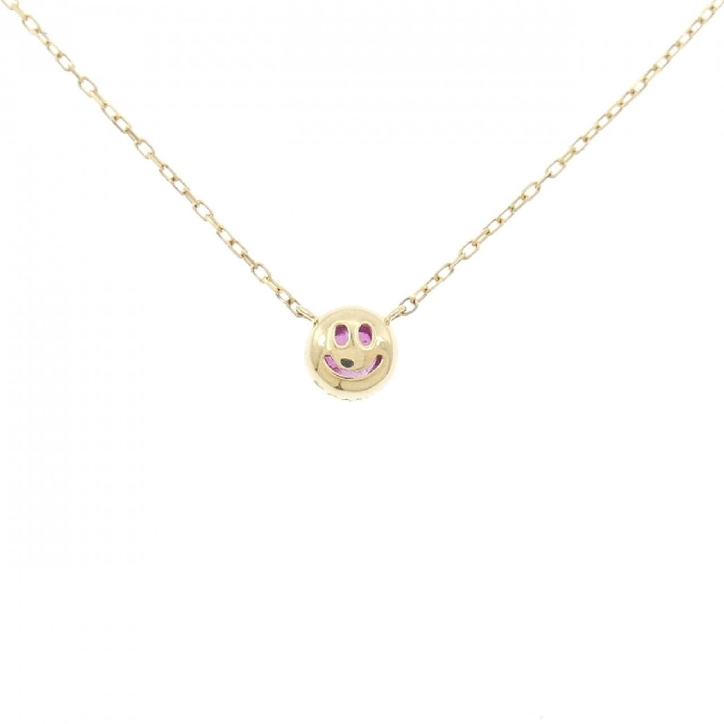 K18YG Dây chuyền Ruby - Hàng hiệu Chính hãng 856404