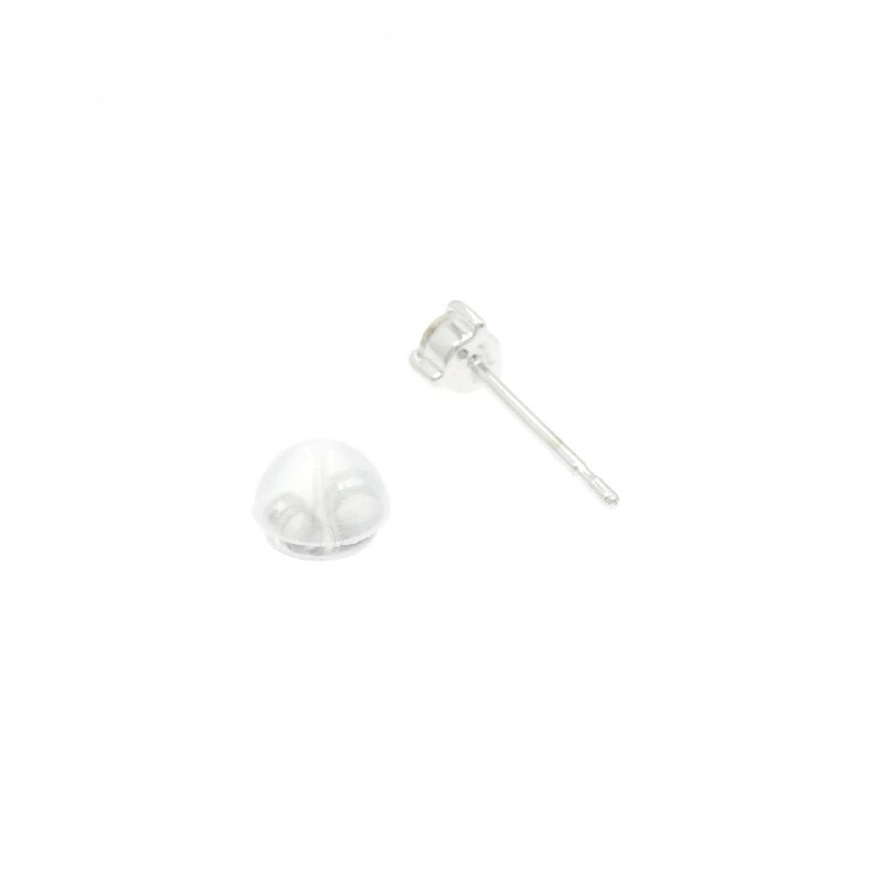 K18WG Bông tai kim cương 0.09CT một bên - Hàng hiệu Authentic 863591