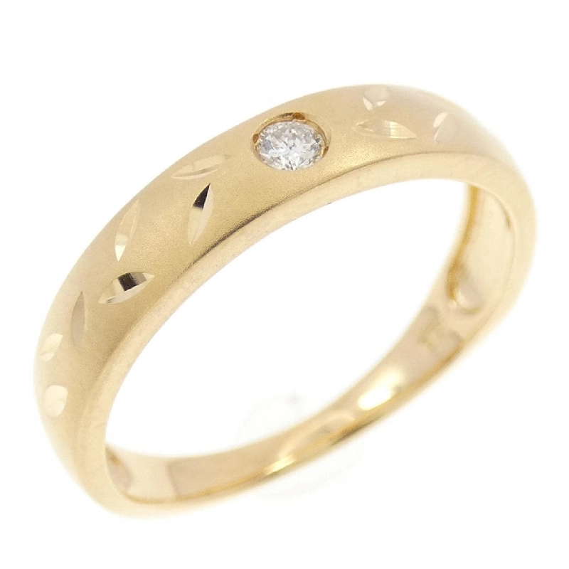 Nhẫn kim cương K18YG 668772