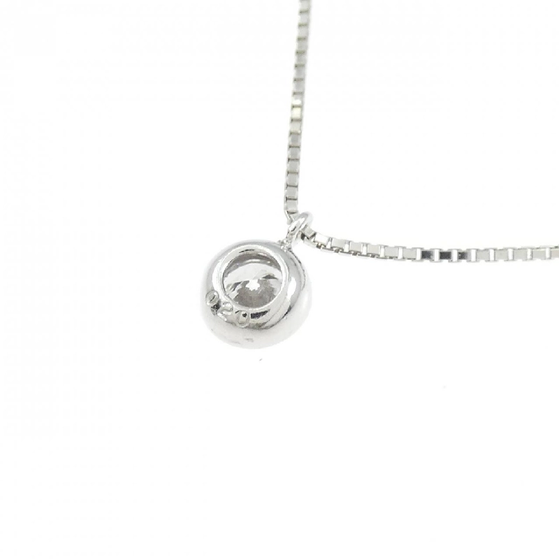 K18WG Solitaire Dây chuyền kim cương 0.20CT - Hàng hiệu Chính hãng 865555