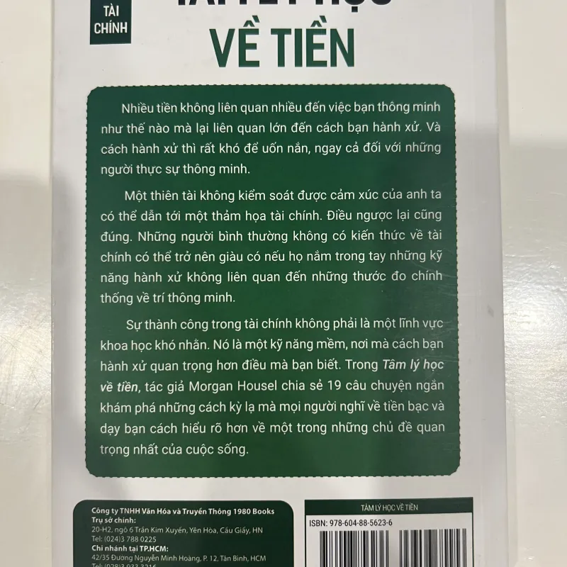 Sách Tâm Lý Học Về Tiền 932437