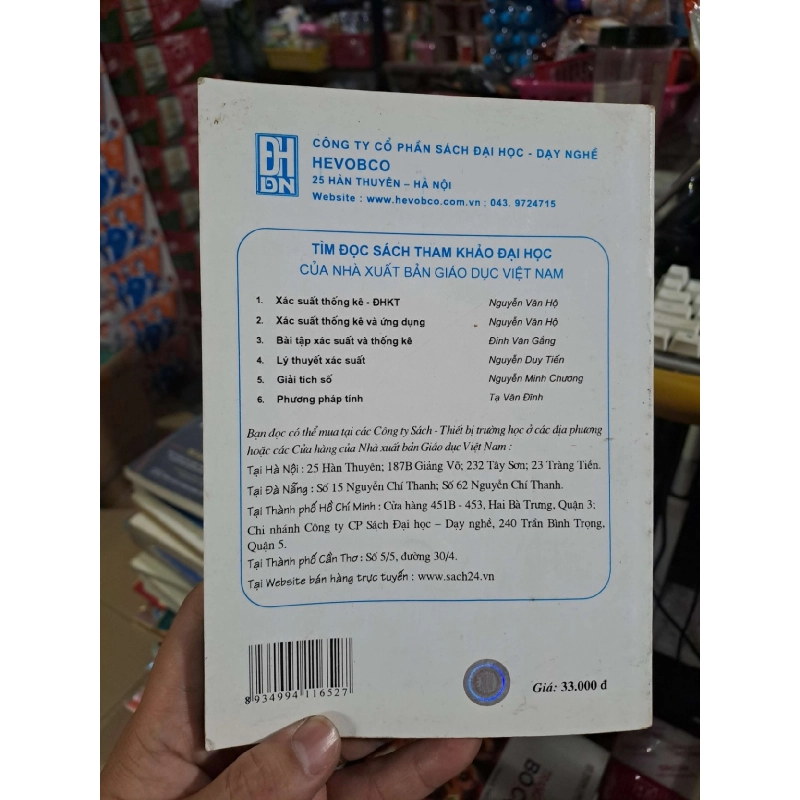 Lí thuyết xác suất và thống kê - Đinh Văn Gắng - 2012 mới 90% ố nhẹ - GIÁO TRÌNH, CHUYÊN MÔN - HCM0111 920690