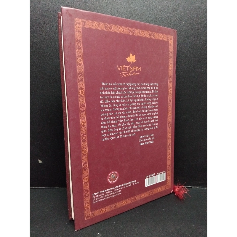 Gương phong tục (bìa cứng) Đoàn Duy Bình mới 90% bẩn nhẹ 2020 HCM.ASB2009 917043