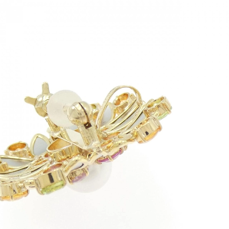 K18YG/PT850 Ngọc trai Akoya Brooch 7.0mm - Hàng hiệu Chính hãng 871130