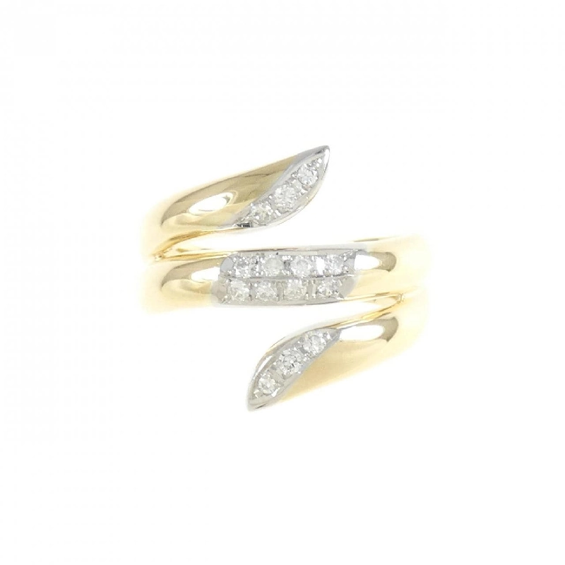 Nhẫn kim cương K18YG/PT 0.14CT - Hàng hiệu Authentic 856278