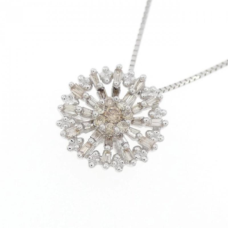 Dây chuyền kim cương K18WG 0.28CT - Hàng hiệu Chính hãng 861202