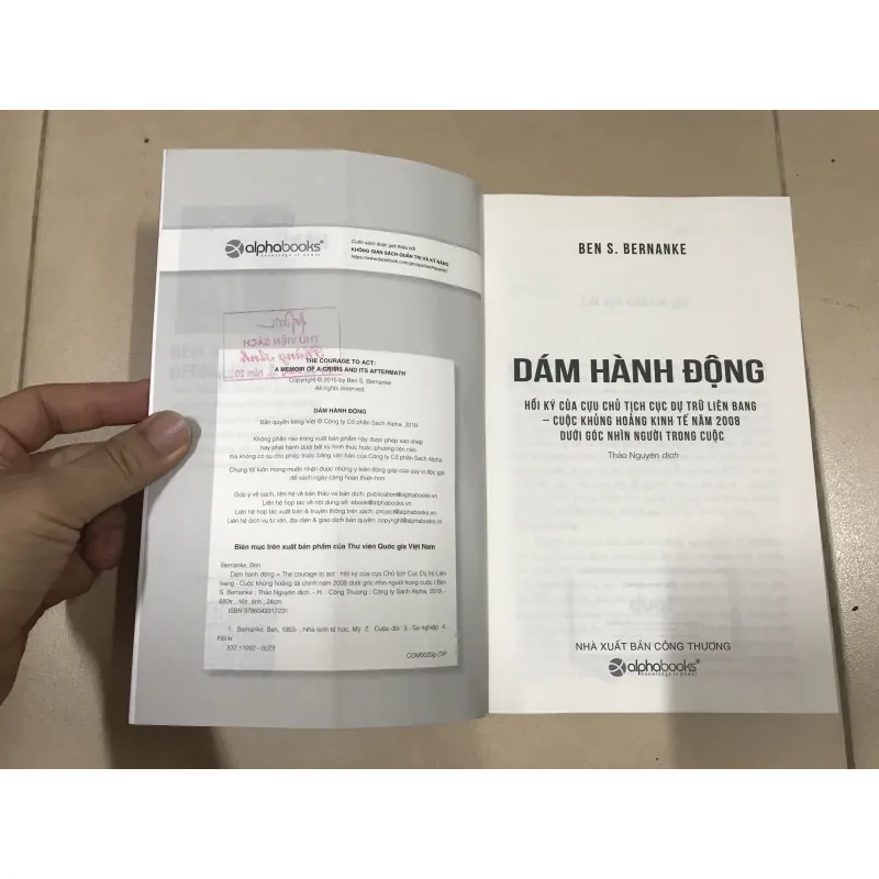 Dám Hành Động - Ben S. Bernanke 1002704