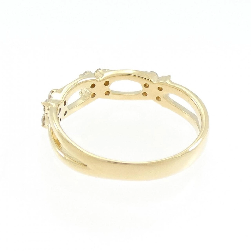 Nhẫn kim cương hoa K18YG 0.24CT - Hàng hiệu Authentic 848703