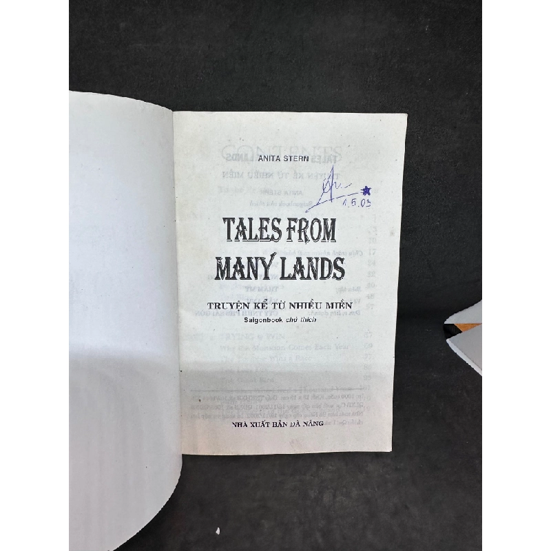Tales From Many Lands (Tiếng Anh), Mới 80% (Ố Nhẹ, Trang đầu có ghi chữ), 2003 SBM2407 347427