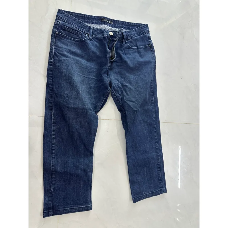 Quần jeans nam slim fit dáng chuẩn, màu xám và xanh đậm 800422