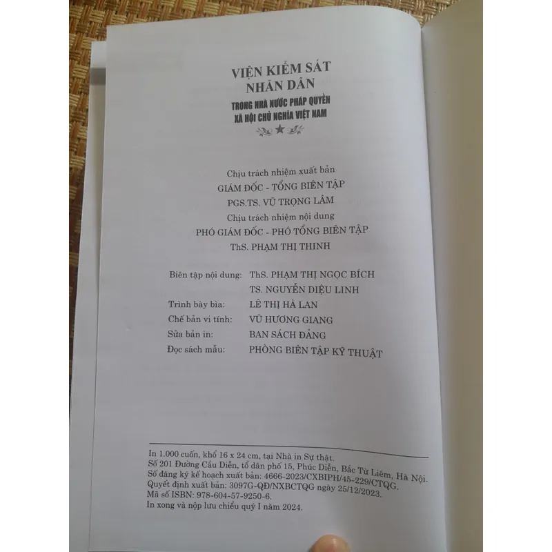 VIỆN KIỂM SÁT NHÂN DÂN TRONG NHÀ NƯỚC PHÁP QUYỀN... 736021