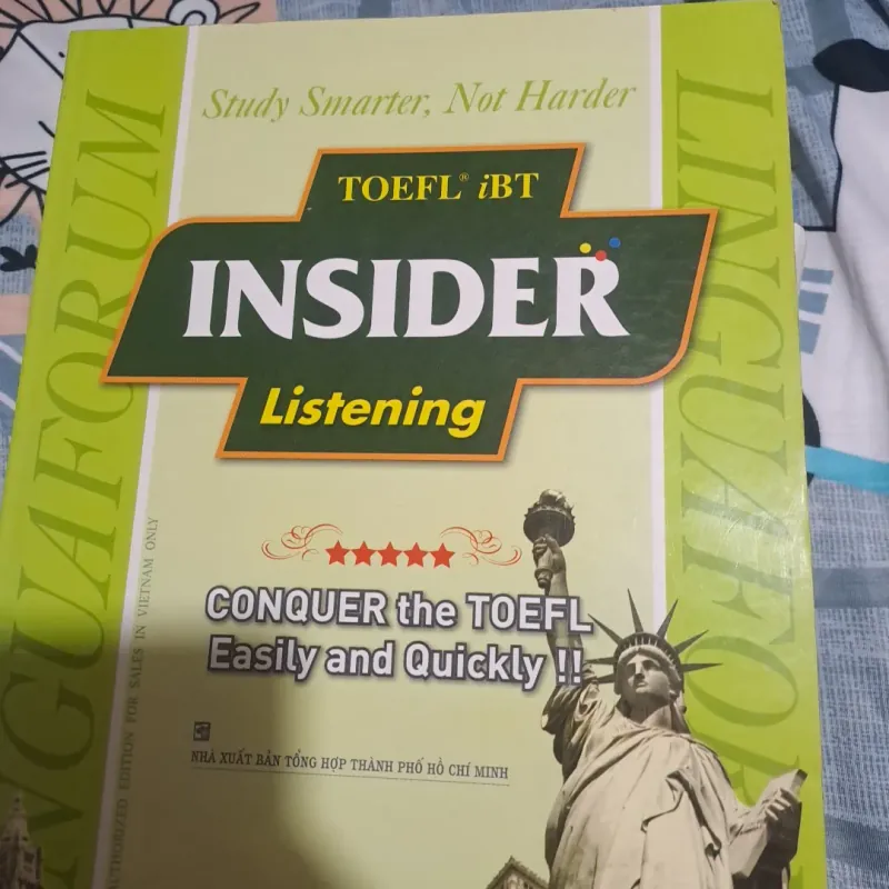 TOEFL iBT INSIDER listening Không CD 993781