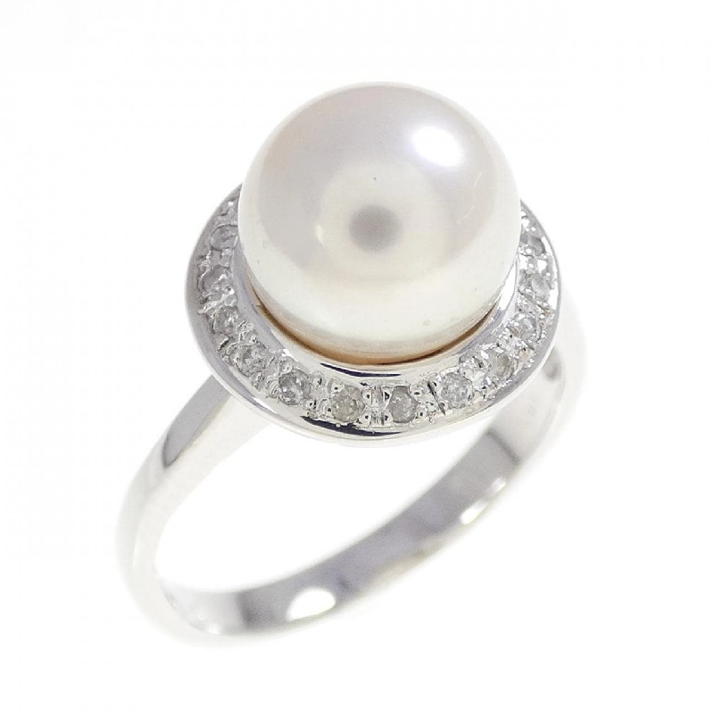 Nhẫn ngọc trai Akoya K18WG 8.3mm - Hàng hiệu Chính hãng 853842