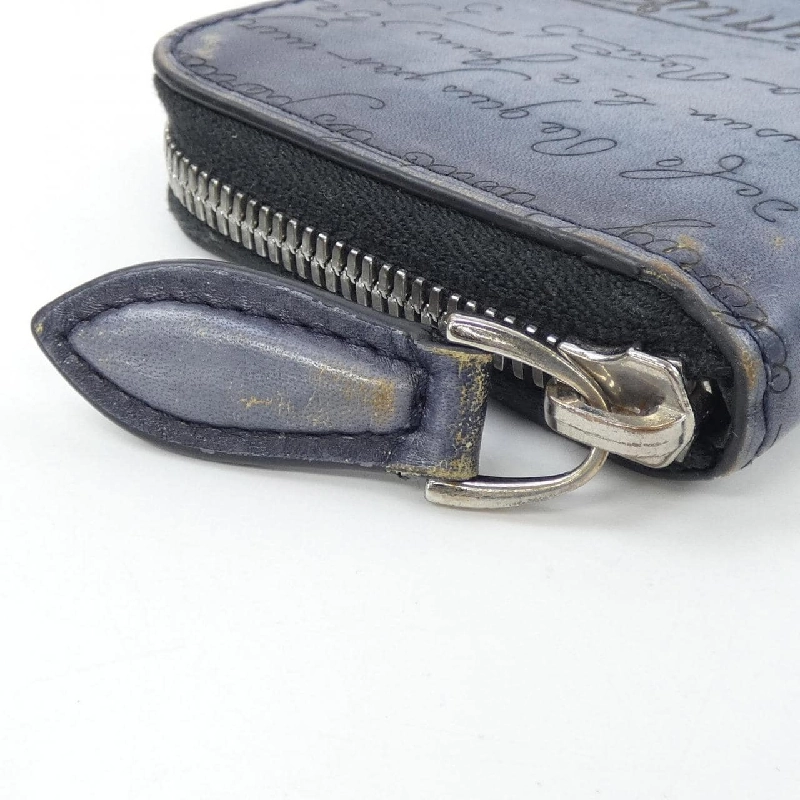 Berluti COIN CASE bằng da Wapasukurit với khóa kéo - Hàng hiệu Authentic 905431