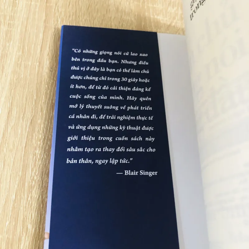 LÀM CHỦ GIỌNG NÓI TRONG ĐẦU 1004127