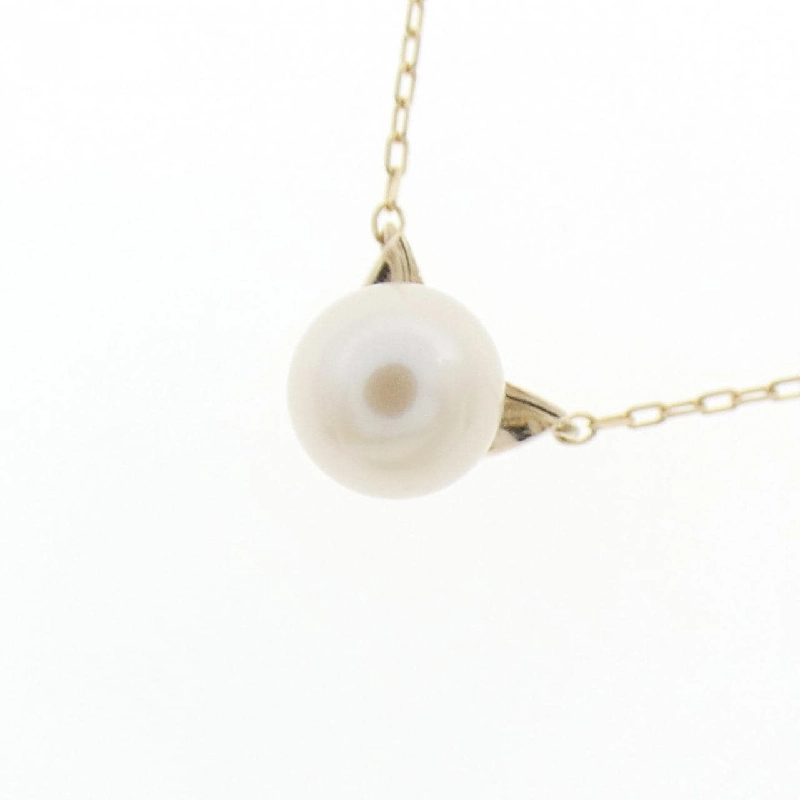 K10YG Ngọc trai nước ngọt Dây chuyền 5.3mm - Hàng hiệu Chính hãng 860709