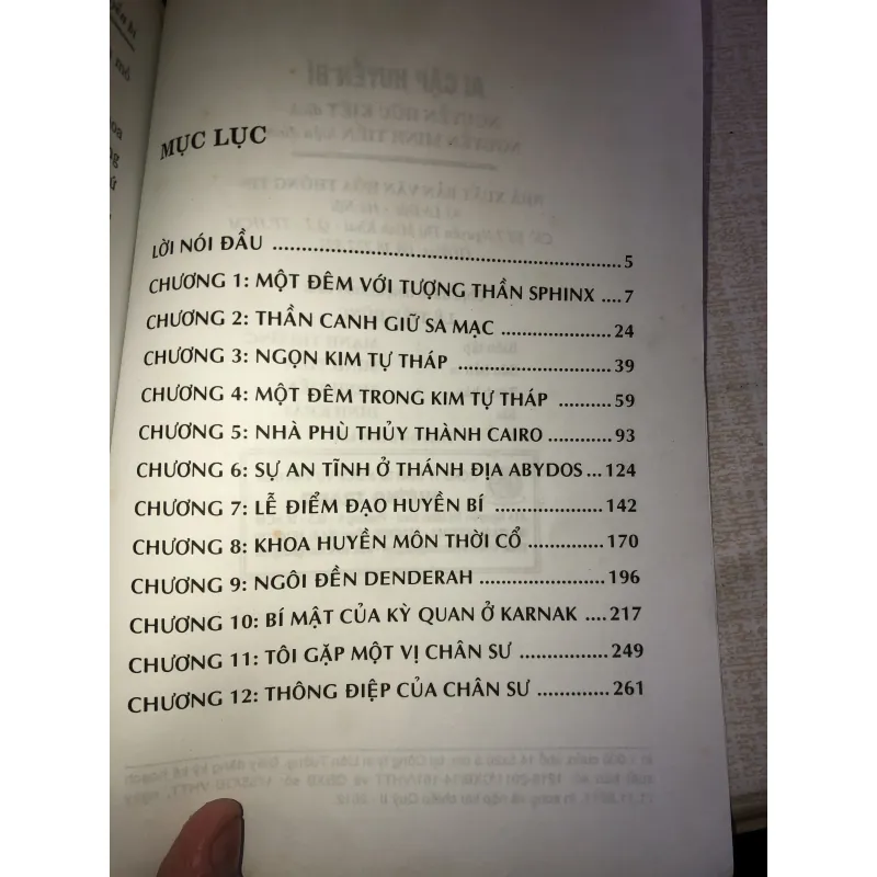 Ai Cập Huyền Bí- Nguyễn Hữu Kiệt dịch  935258