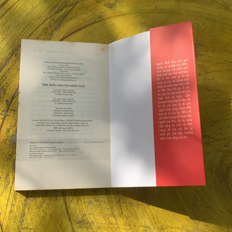 TÌM HIỂU NGƯỜI NHẬT BẢN ĐỂ BIẾT RÕ NHỮNG NHƯỢC ĐIỂM CỦA TA-TRẦN MINH TIẾT  780450