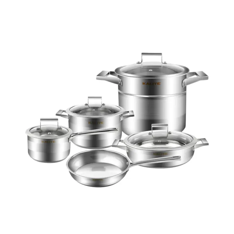 🔥🇪🇺 BỘ NỒI CHẢO KALITE KL-339 – SIÊU BỀN – CHUẨN CHÂU ÂU – DÙNG MỌI LOẠI BẾP 722766
