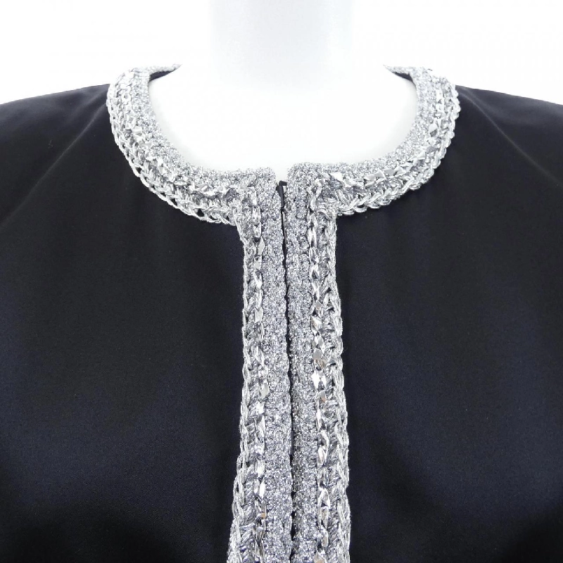 CHANEL P64052V60050 20S Áo khoác không cổ - Hàng hiệu Chính hãng 822127