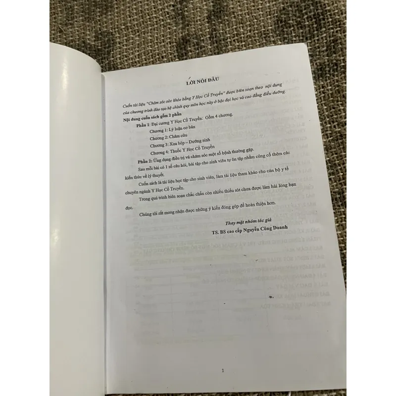 GIÁO TRÌNH Y HỌC CỔ TRUYỀN (DÙNG CHO ĐỐI TƯỢNG CỬ NHÂN ĐIỀU DƯỠNG) 1029876