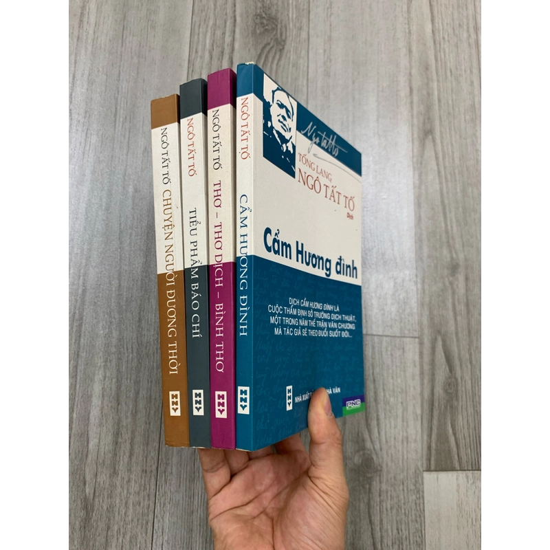 Ngô tất tố, combo 4 cuốn. Cẩm hương đình, chuyện người đương thời…999 466008