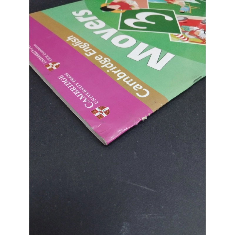 Cambridge young learners English test Cambridge Movers 3 mới 80% bẩn bìa, ố nhẹ 2019 HCM2811 Cambridge HỌC NGOẠI NGỮ 918262