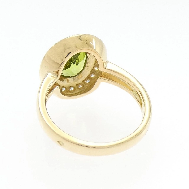 Nhẫn Peridot 750YG - Hàng hiệu Authentic 854544