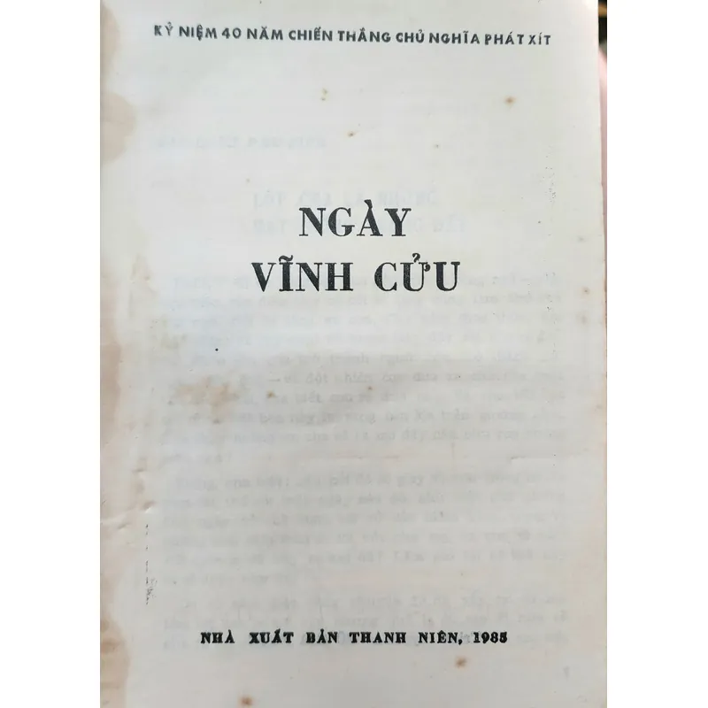 Tiểu thuyết Nga: NGÀY VĨNH CỬU 711620