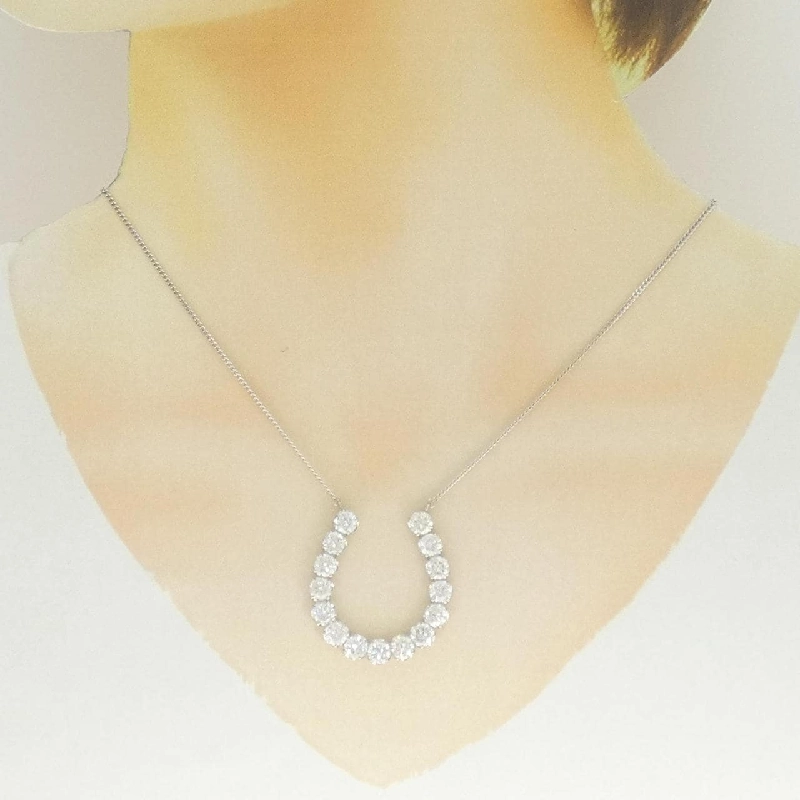 Dây chuyền kim cương K18WG 5.00CT - Hàng hiệu Chính hãng 857228