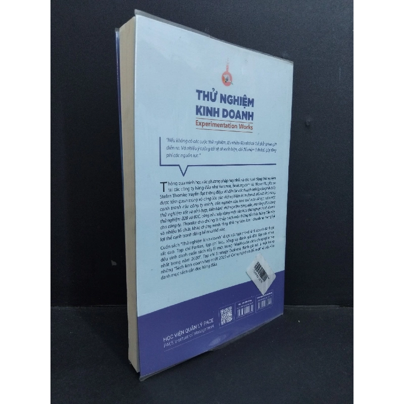 Thử nghiệm kinh doanh mới 90% bẩn nhẹ 2022 HCM2811 Stefan H. Thomke MARKETING KINH DOANH 918211